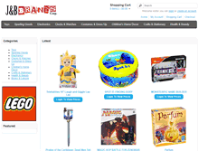 Tablet Screenshot of jbbrandscorp.com